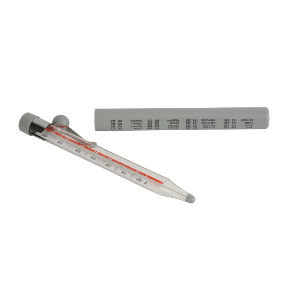 Mainstays ABS Food Cooking Dial Candy Thermometer, Clip Attachment with Red and Black Display - Image 3