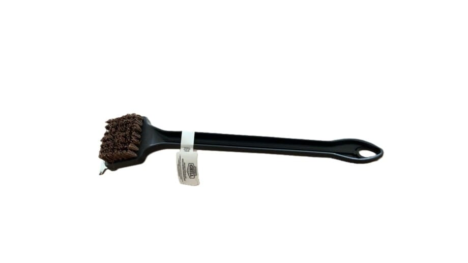 Premium BBQ 14" Palmyra Grill Brush with Plastic Handle - Effortlessly Clean and Maintain Your Grill,Perfect Tool for Summer BBQ with Friends and Family - Image 9