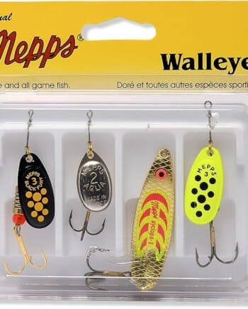 Mepps Walleye Assortment - Walleye Fishing Lures - 4pcs