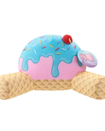 My Life As Lounge Pillow for 18 inch Dolls, Ice Cream, multicolor