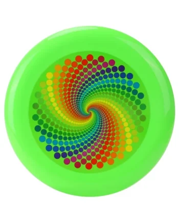 Play Day 9" Outdoor Flying Disc, Green, Lawn Toy, Children Ages 3+