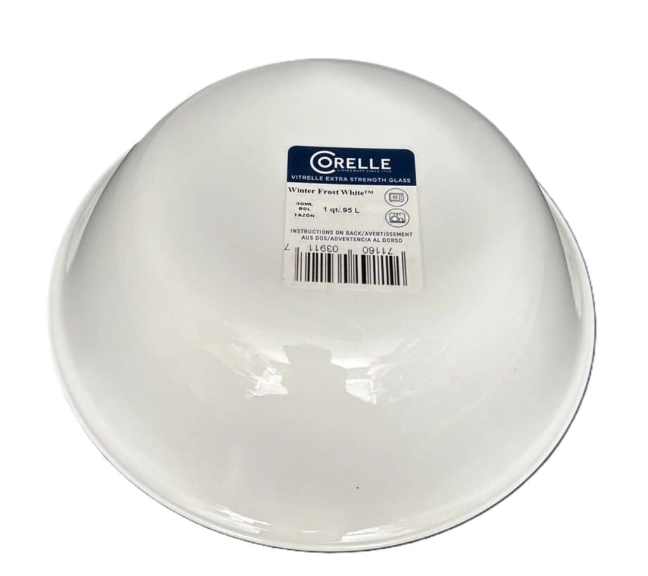 Corelle Winter Frost White Vegetable Serving Bowls Set of 2 - Image 4