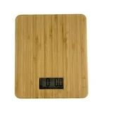 AccuChef Bamboo Kitchen Scale, 11lb/5kg Capacity