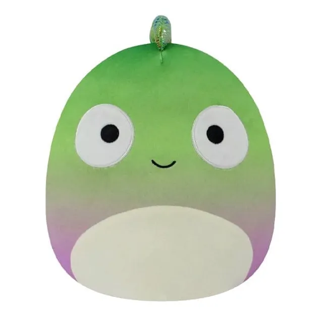 Squishmallow Denton Chameleon Lizard Soft Ombre Pink Green Plush - Image 3