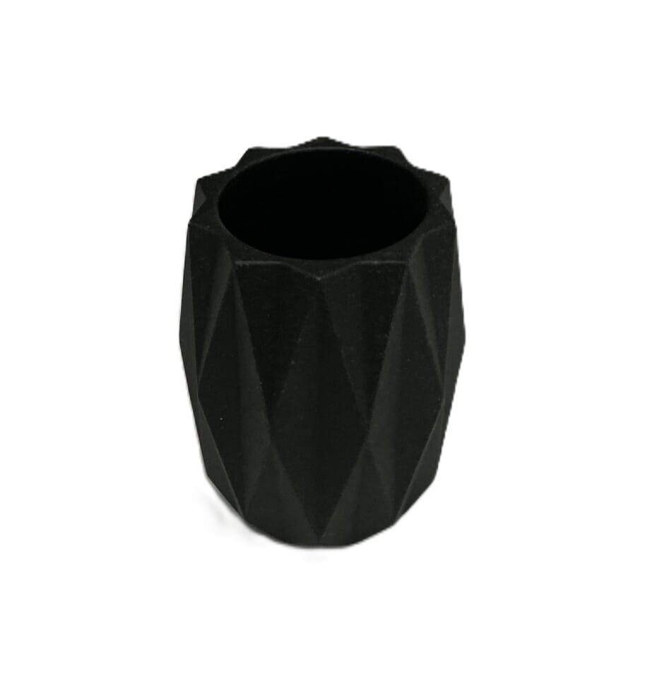 Ceramic Toothbrush Holder Pattern Artistic Design Bathroom Organization