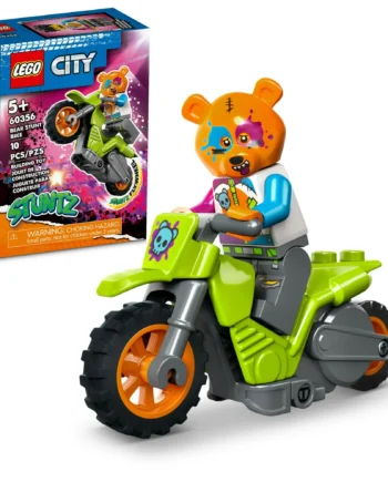 LEGO City Stuntz Bear Stunt Bike Motorbike Toy 60356
