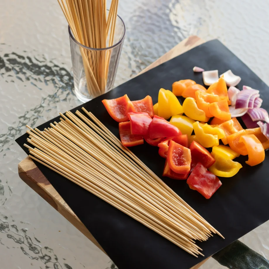 Expert Grill Bamboo Skewers for Grilling, 50 Count - Image 2