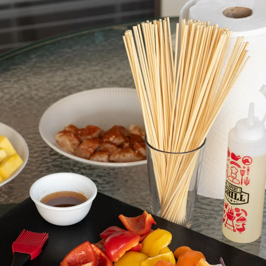 Expert Grill Bamboo Skewers for Grilling, 50 Count - Image 4