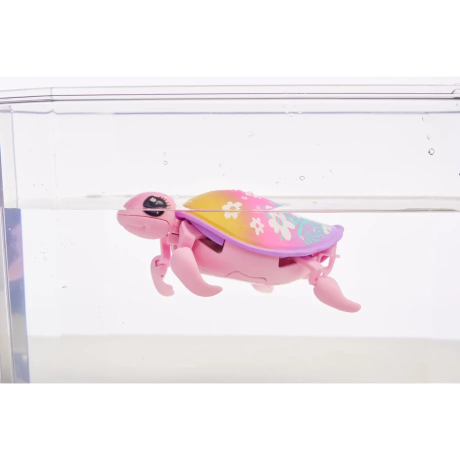 Little Live Pets, Lil' Turtle Beach Bloom, Interactive Toy Turtle That Swims In Water And Moves On Land, Ages 4+ - Image 4