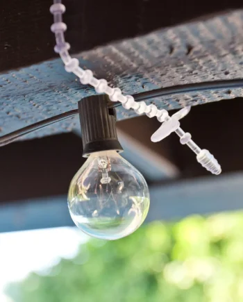 Simple Living ProDec Patio Light Reusable Ties for Hanging Lights, 15 Count