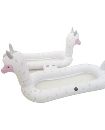 Pathfinder Inflatable 88" 2-Person Unisex Llama Lounge with Charming Graphics and Cupholders