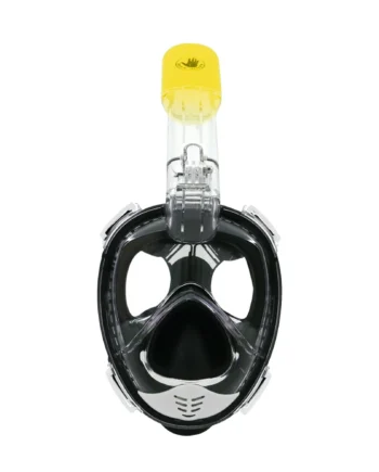 Body Glove Adult Aire Free Breathing Swimming Diving Snorkel Mask with GoPro Mount (Black)