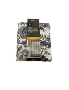 Hometrends Fabric Shower Curtain 72 x 72″