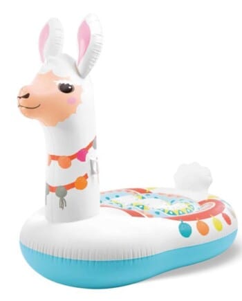 Intex 57294EP Giant Inflatable Mega Llama Island Ride On Swimming Pool Float