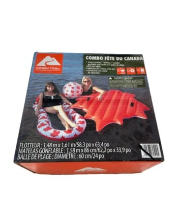 Ozark Trail Canada Day Inflatable Float Set