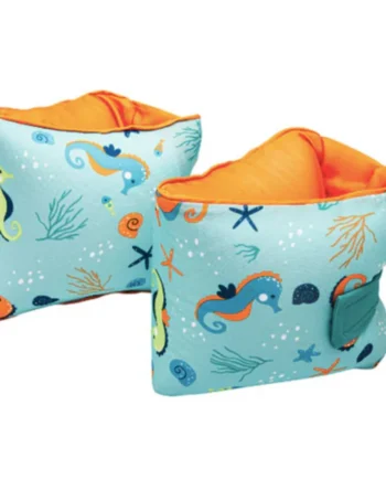 SwimSchool Multi-Color Child Arm Pool Inflatable Floaties, M/L Size