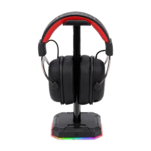 redragon ha300 scepter pro headset stand rgb backlit gaming headphone stand with supporting bar