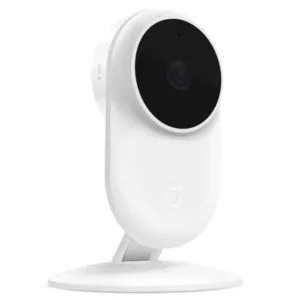 xiaomi mijia smart home security 130 degrees wide angle 1080p full hd wifi ip camera, us plug (white)