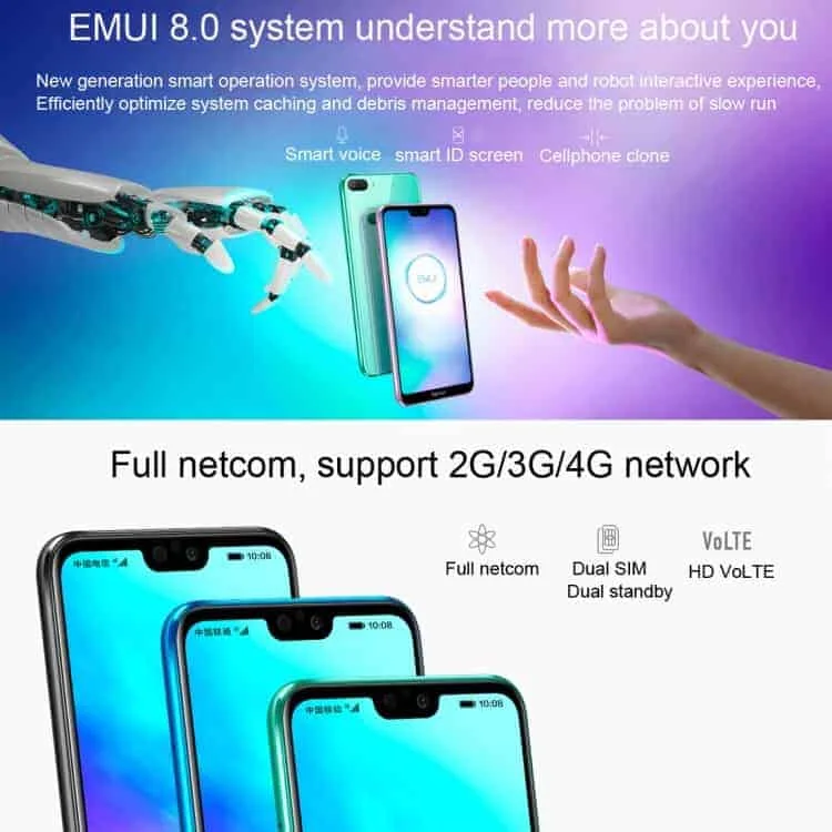 huawei honor 9i lld al30, 4gb+128gb (blue)