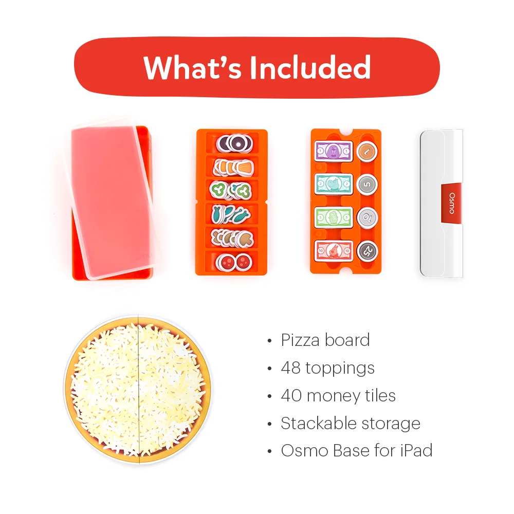 osmo pizza co. starter kit for ipad ages 5 12 communication skills & business math