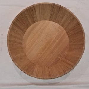 bamboo wood salad bowl