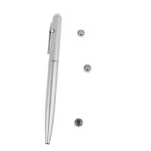 magic trick invisible ink uv light pen (silver)