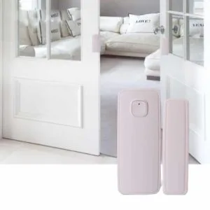 Home Door/Window Detector WiFi App Notification Alerts Battery Operated Home Security Sensor Work with Alexa Echo Google Home