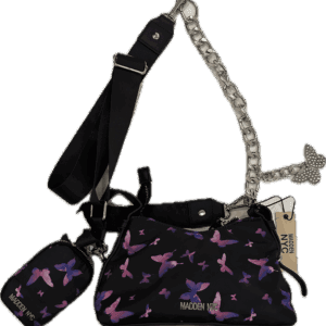 madden nyc women's charm chain crossbody bag