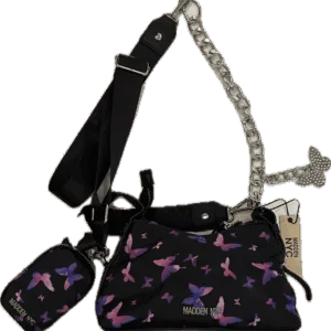 madden nyc women's charm chain crossbody bag
