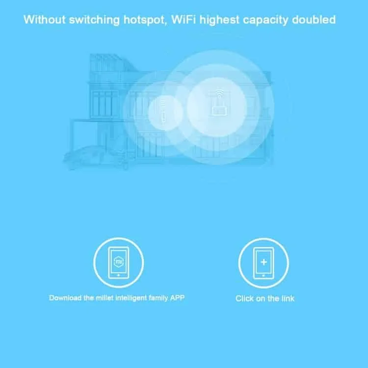 xiaomi mi wifi amplifier 2 300mbps signal booster usb port wireless repeater (white)