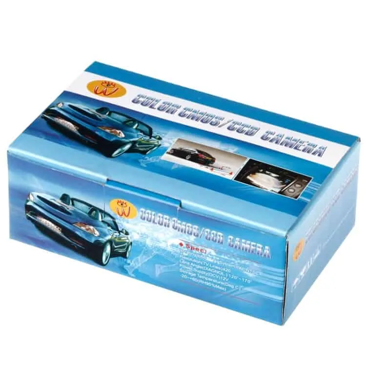 night vision waterproof auto car rear view camera for security backup parking e350 with 8 led