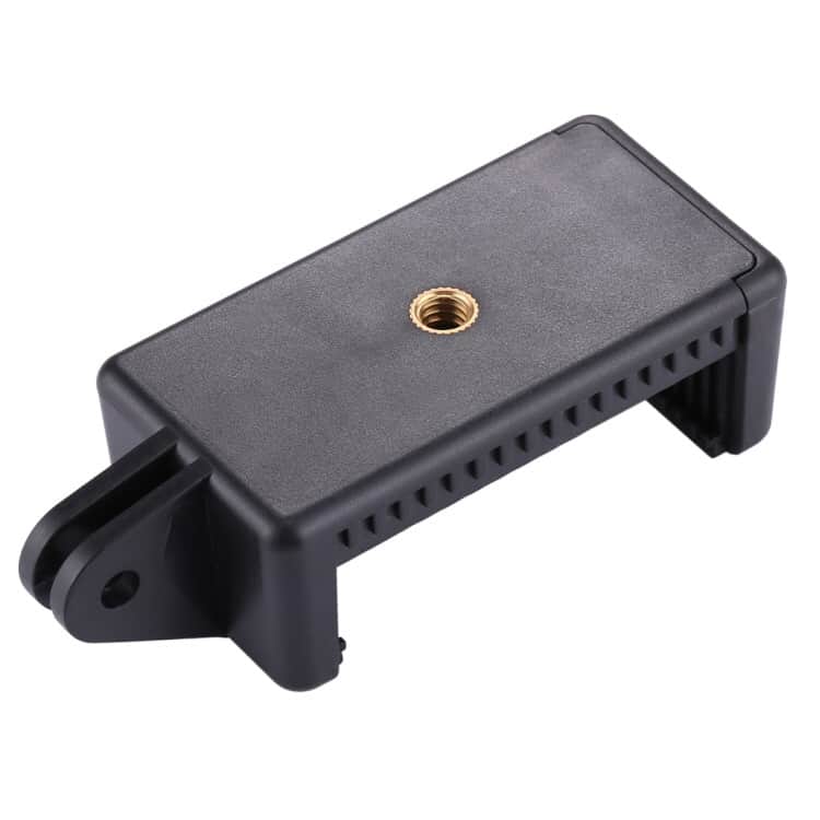 puluz selfie sticks tripod mount adapter phone clamp for gopro hero5 session /5 /4 session /4 /3+ /3 /2 /1 xiaoyi sport camera