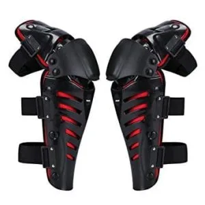 sulaite motorcycle bike knee protector cover(red)