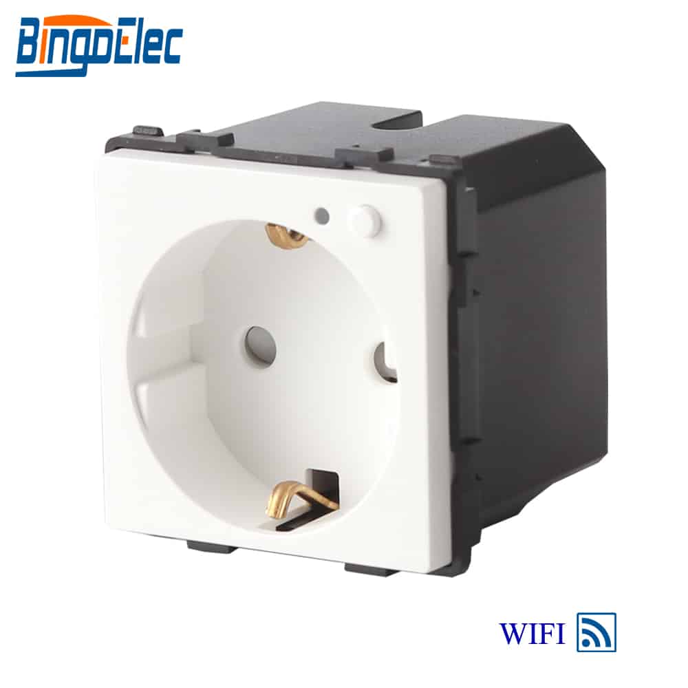 bingoelec wifi smart socket plug basic wireless remote germany outlet eu standards ard mobile phone app control wall socket (gold) bingoelec wifi smart socket plug basic wireless remote germany outlet eu standards ard mobile phone app control wall socket (gold)