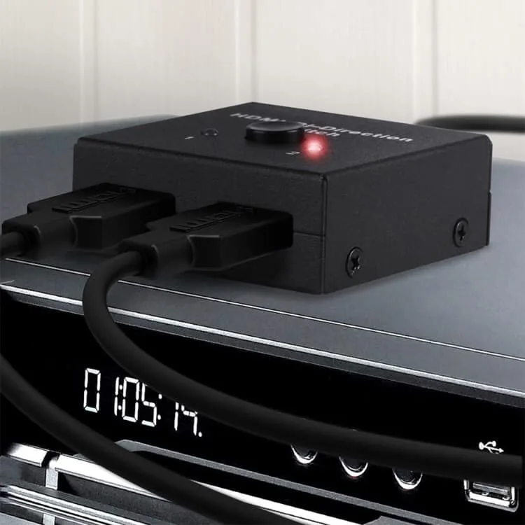 nk q3 2 x 1 / 1 x 2 hdmi bi direction switch splitter