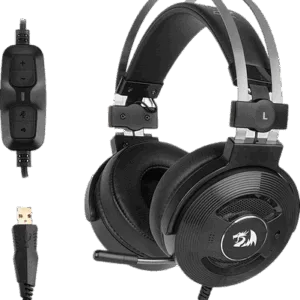 redragon h991 triton wired active noise canceling gaming headset