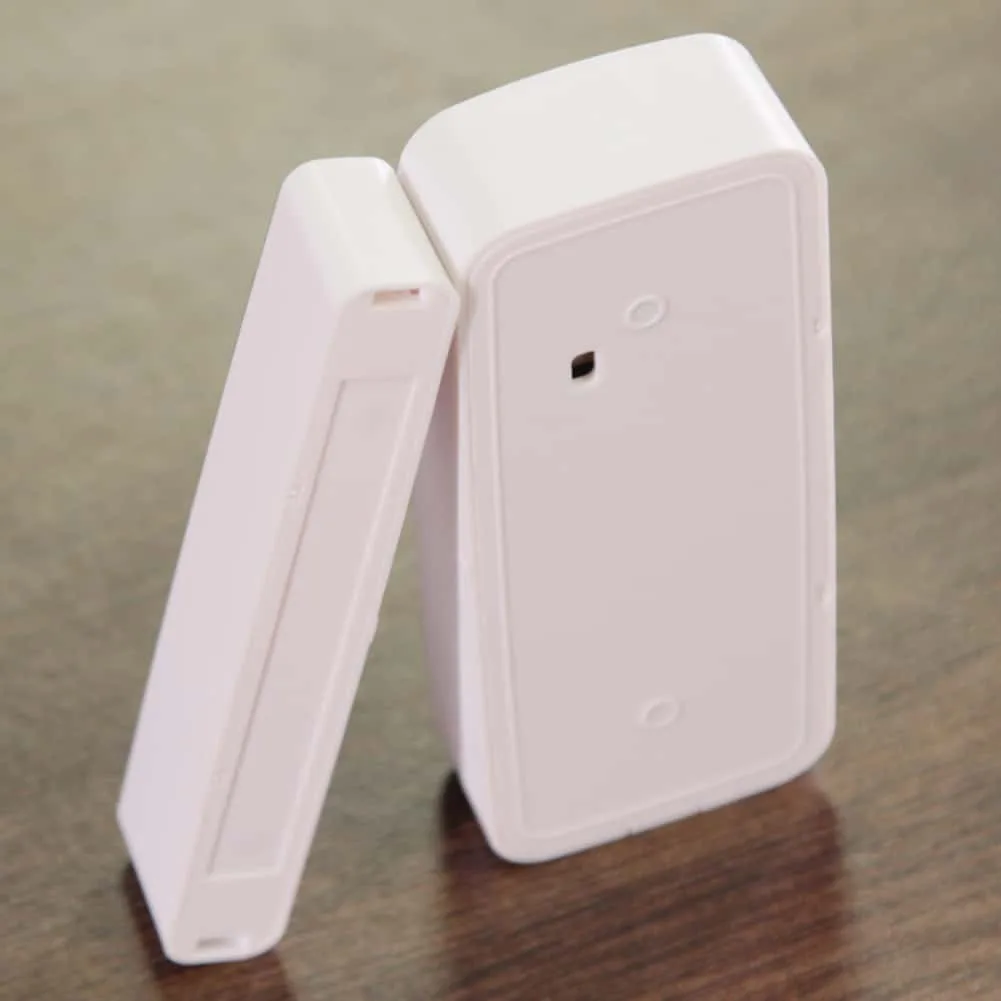 home door/window detector wifi app notification alerts battery operated home security sensor work with alexa echo google home