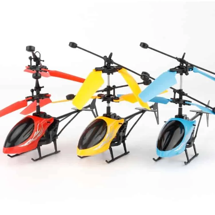 infrared sensor mini helicopter with led light utoghter 69202 2ch (red)
