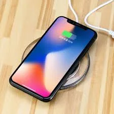 5V 1A Output Qi Standard Ultra-thin Wireless Charger with Charging Indicator, Support QI Standard Phones