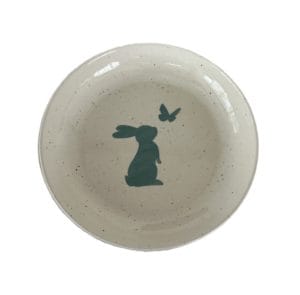 Bunny Ceramic Salad Plate