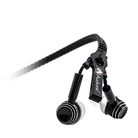 audionic zipper earbuds ze 10 headphones