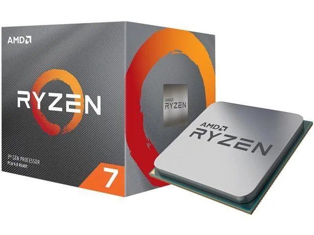 amd ryzen 7 3700x desktop 8c 16t 4.4ghz 36mb 65w am4 with wraith prism cooler