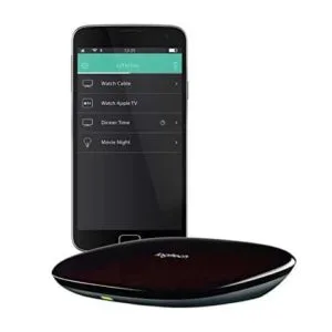 logitech harmony hub for control of 8 home entertainment devices works with alexa