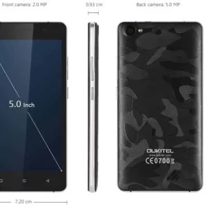 oukitel c5 pro, 2gb+16gb (black)