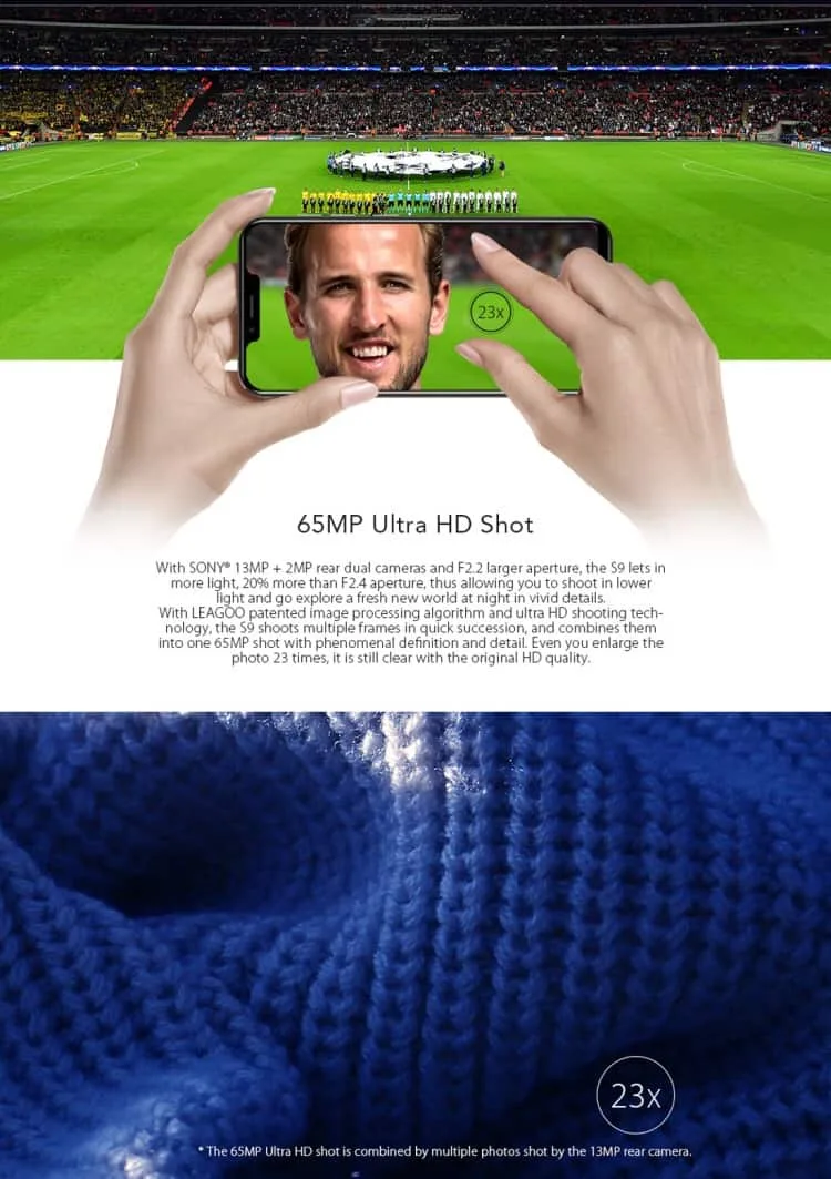 leagoo s9, 4gb+32gb (blue)