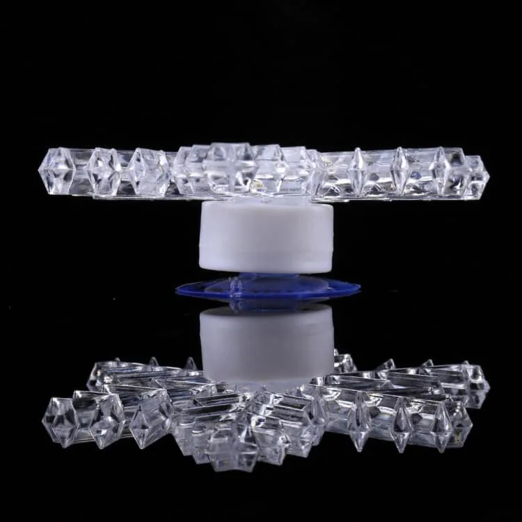 colorful snow flake lamp