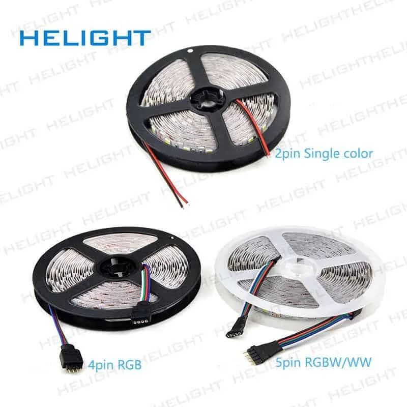 dc12v 5050 led strip light 5m 300led 5050 single color/rgb/rgbw/ww ip65&ip20 led flexible strip light festival decorating light