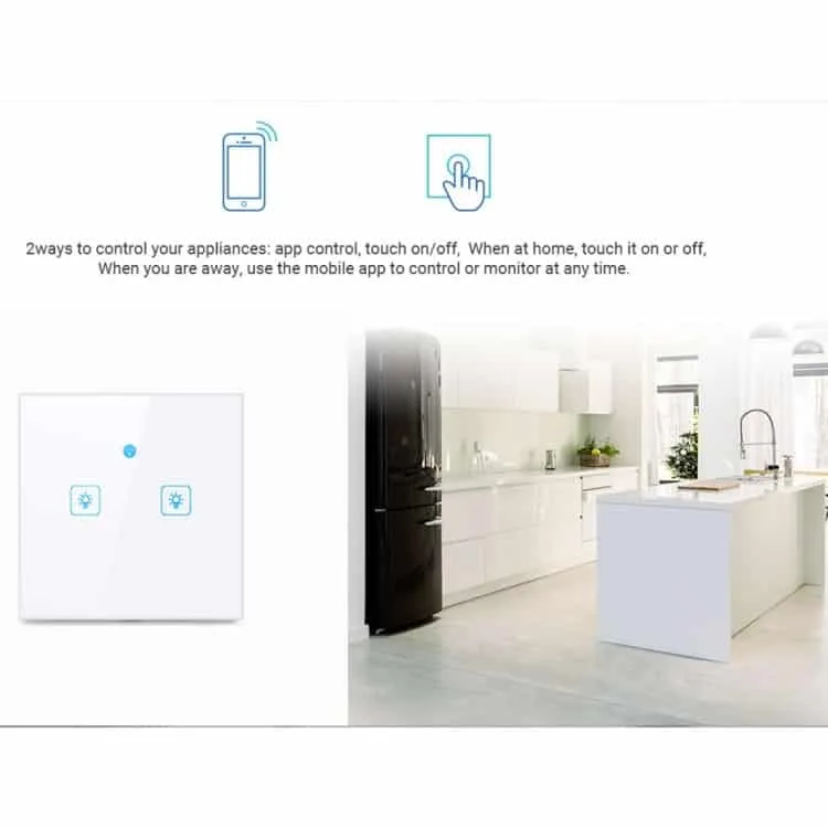 ws eu 03 ewelink app touch control 2a 3 gangs 3 ways tempered glass panel smart wall switch ac 90v 250v eu plug