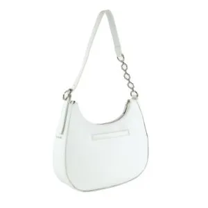 sam & libby elena medalion logo moon shape shoulder bag