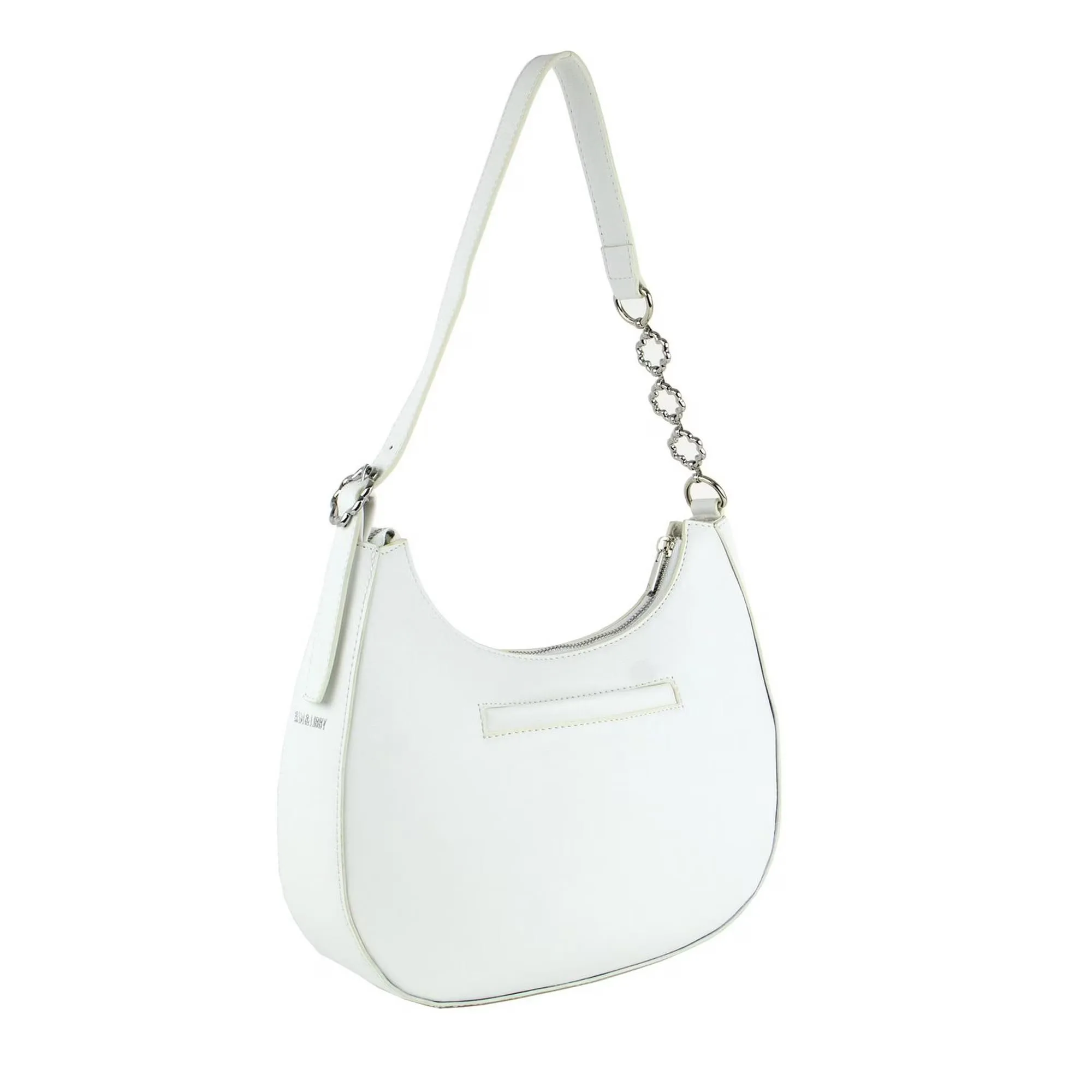 sam & libby elena medalion logo moon shape shoulder bag sam & libby elena medalion logo moon shape shoulder bag